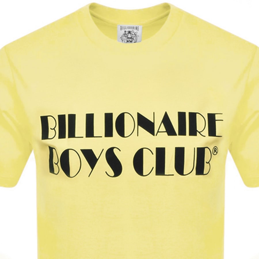 Alternative Image for ProductBillionaire Boys Club Logo T Shirt Yellow2